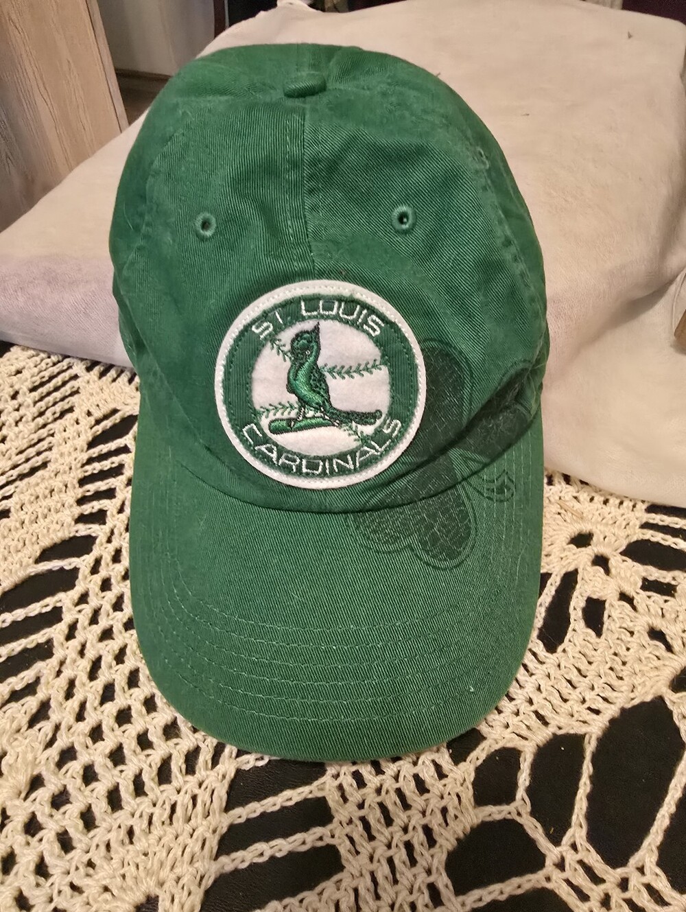 Vintage St. Louis Cardinals Green St.Patricks  Baseball Cap